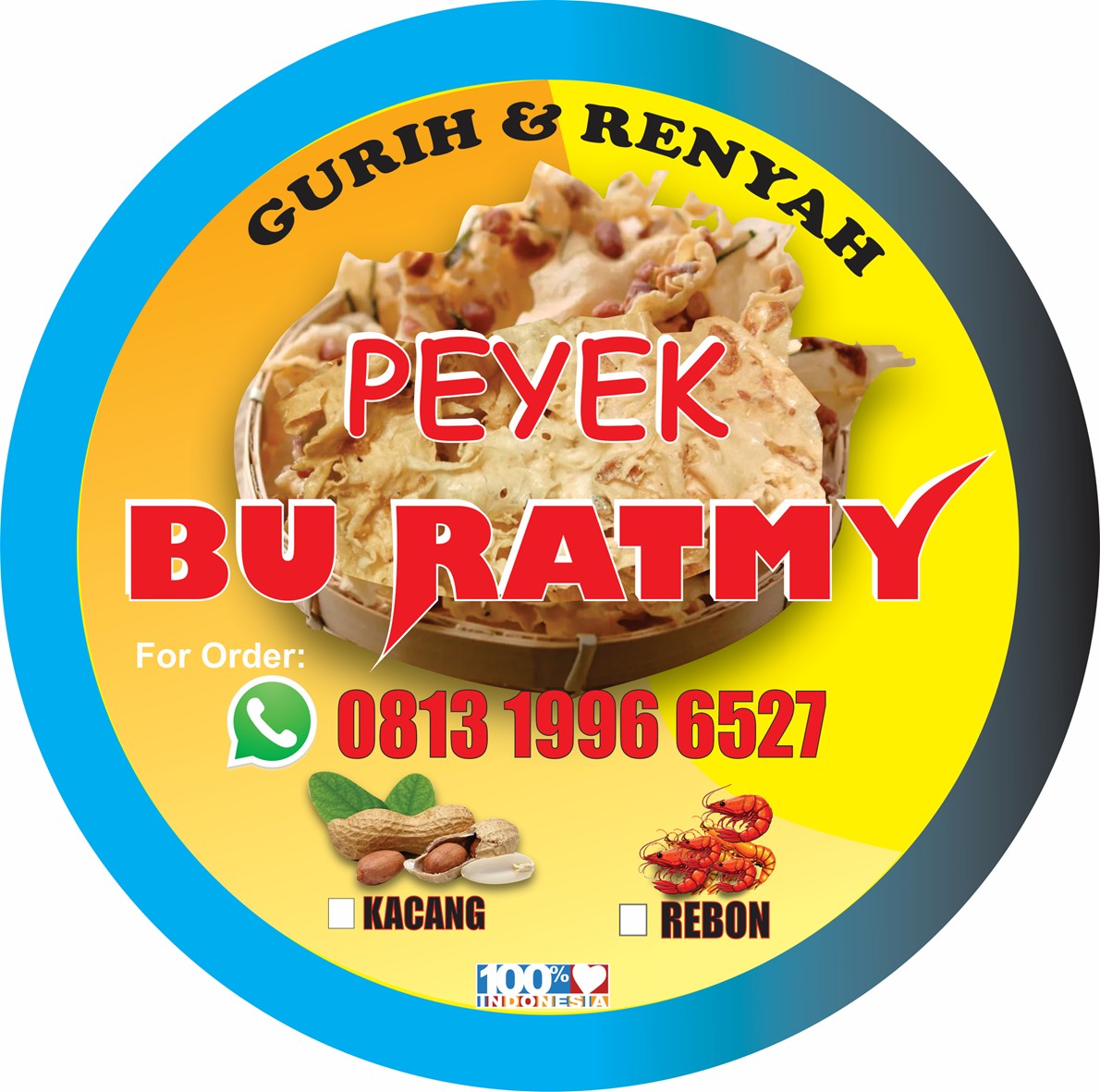 Iklan Peyek Bu Ratmy