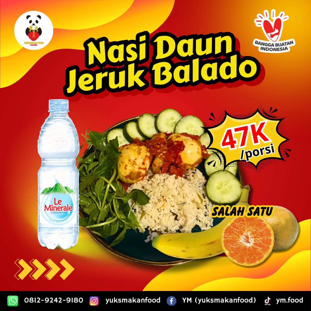 Nasi Daun Jeruk Balado